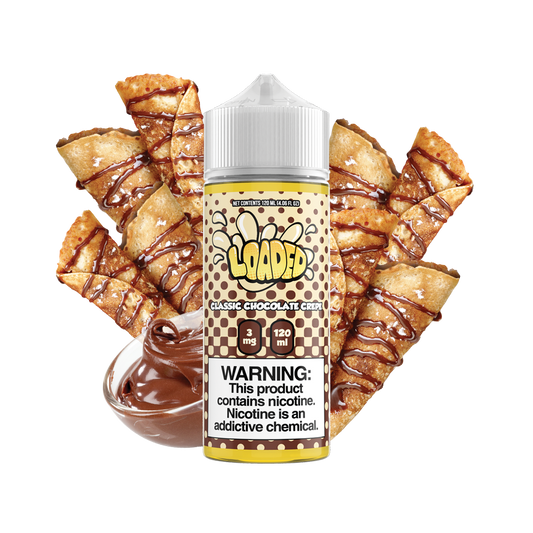 Classica Chocolate Crepe by Loaded Series 120ml Bottle