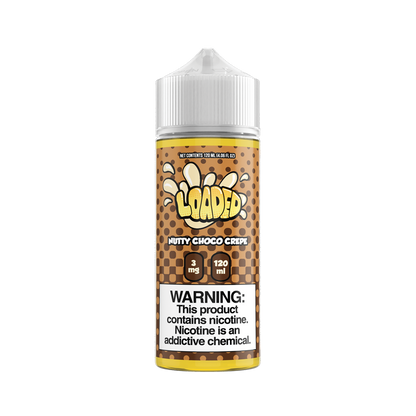 Nutty Choco Crepe by Loaded Series 120ml Bottle