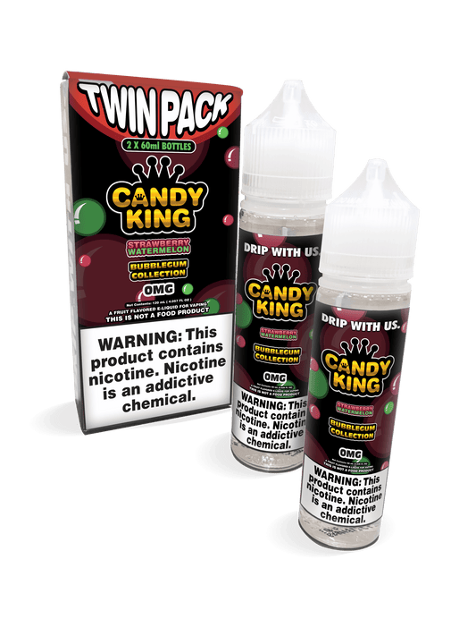 Strawberry Watermelon by Candy King Bubblegum Collection Series 120mL with Packaging