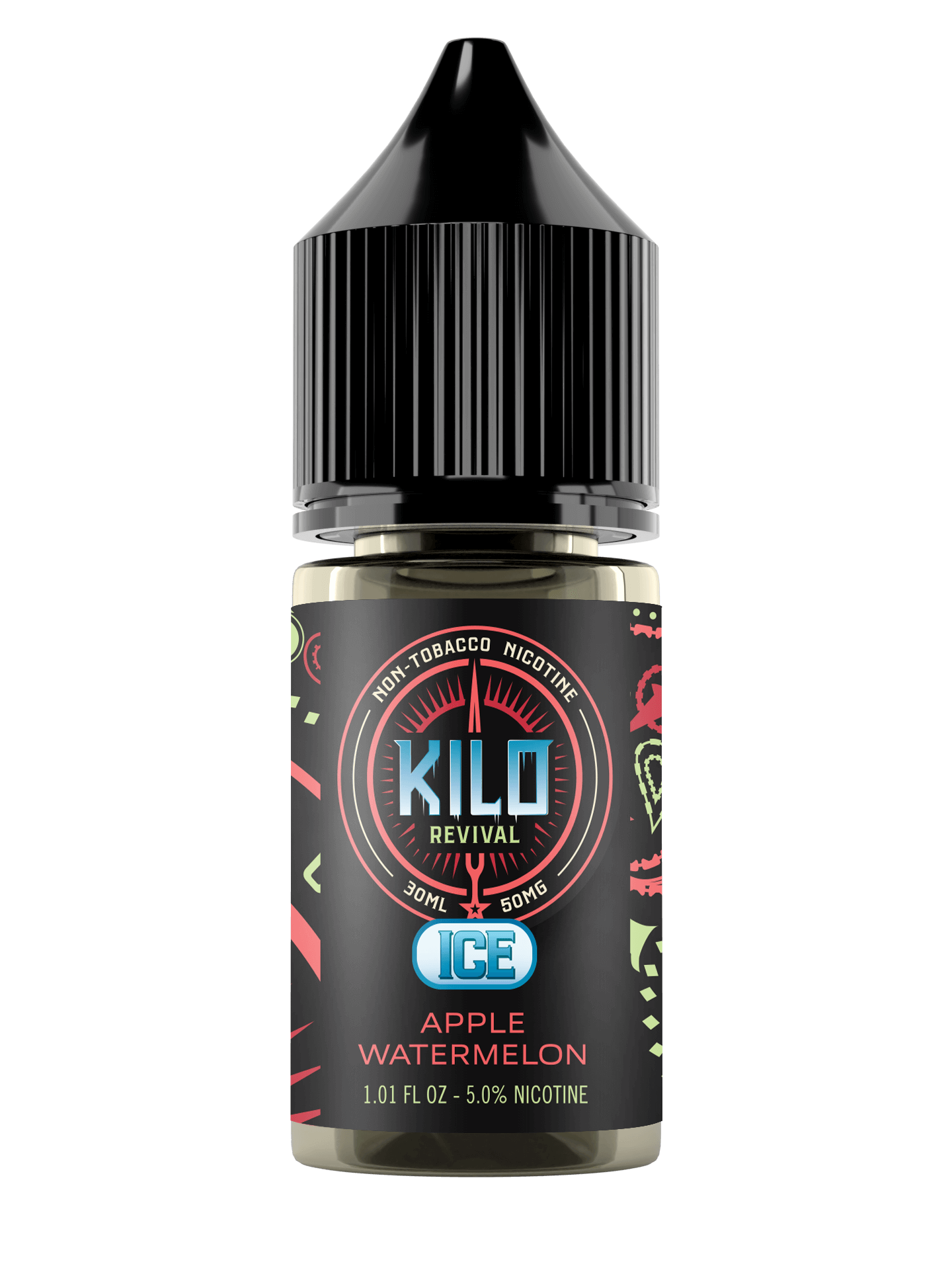 Apple Watermelon Ice by Kilo Revival Tobacco-Free Nicotine Salt Series 30mL Bottle