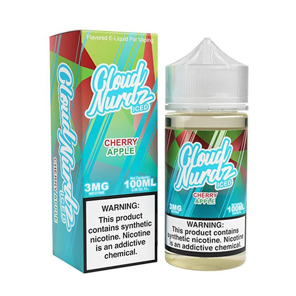 Cherry Apple Iced | Cloud Nurdz | 100mL | Puffin Vape Shop – PV Shop