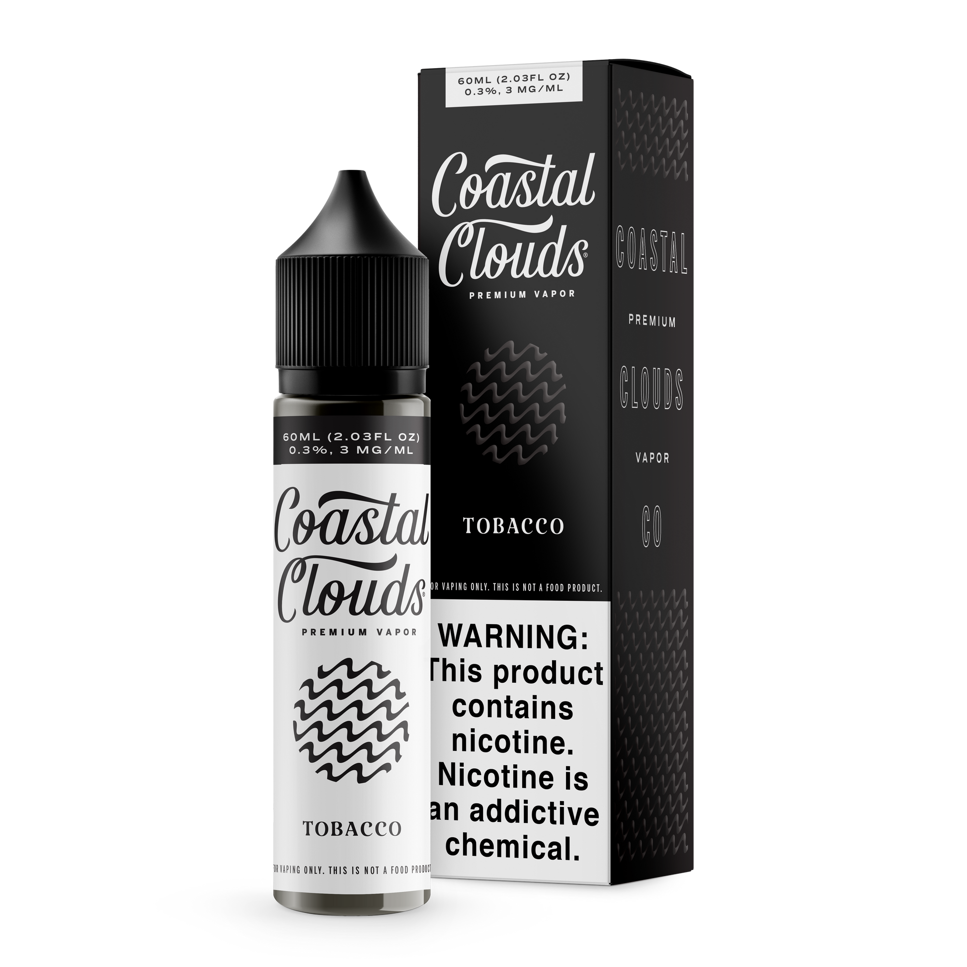 Tobacco by Coastal Clouds 60mL with Packaging