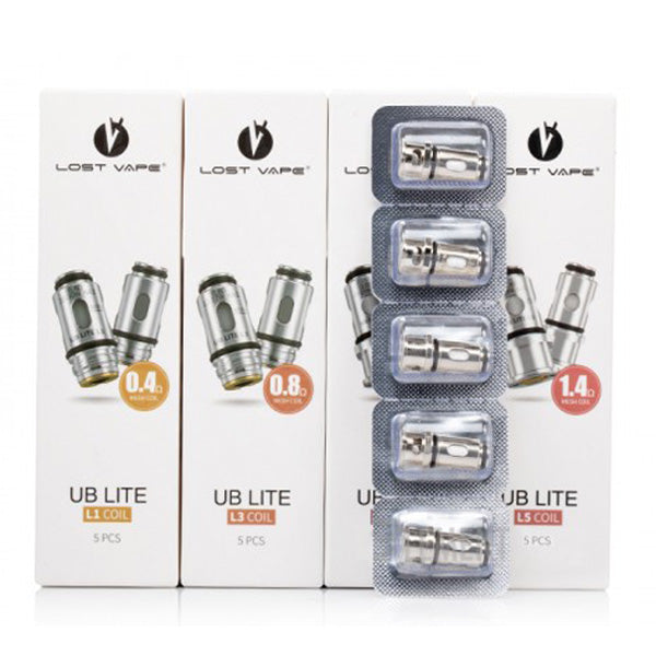 Lost Vape UB Lite Coils 5-Pack group photo