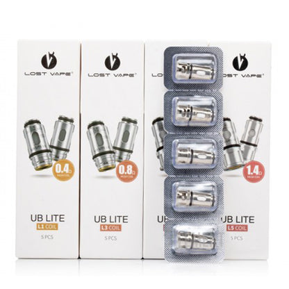 Lost Vape UB Lite Coils 5-Pack group photo