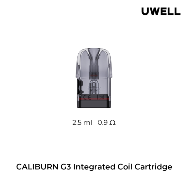 Uwell Caliburn G3 Pods (4-Pack) 2.5ml 0.9 ohm