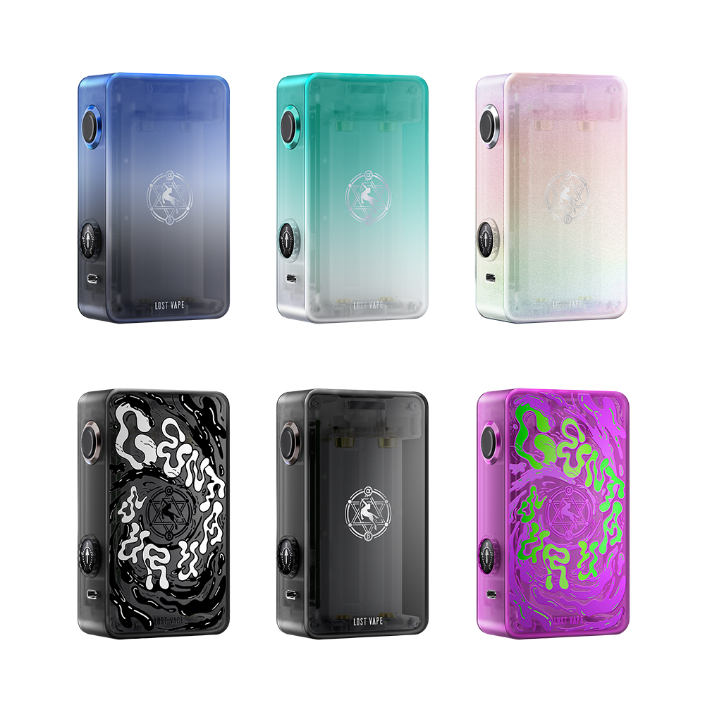 Lost Vape Centaurus P200 Box Mod - Group Photo