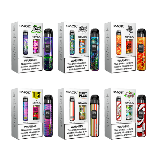 Collab Bundle – SMOK Novo Pro Device + Daddy’s Vapor 10mL Juice - Group Image