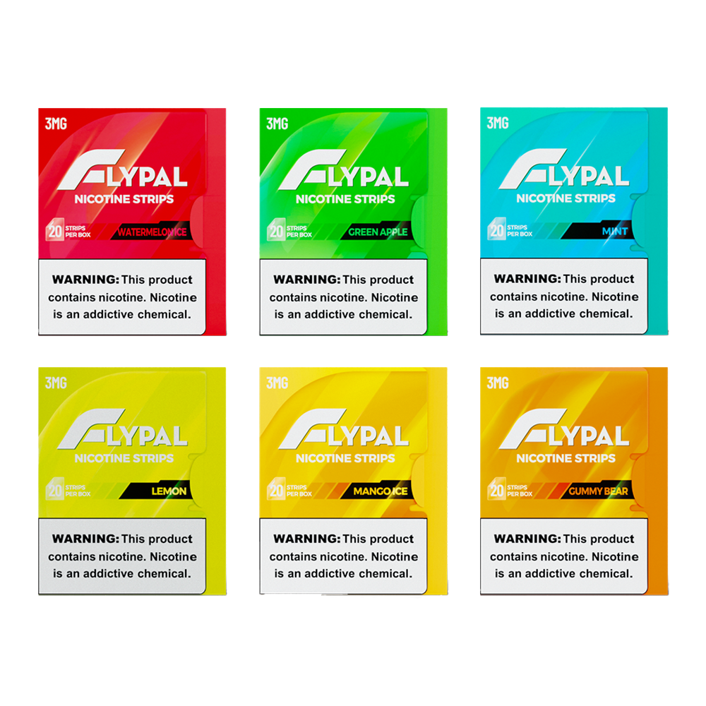 Flypal Nicotine Strips (20ct Boxes) (5-Can Pack) Group Image