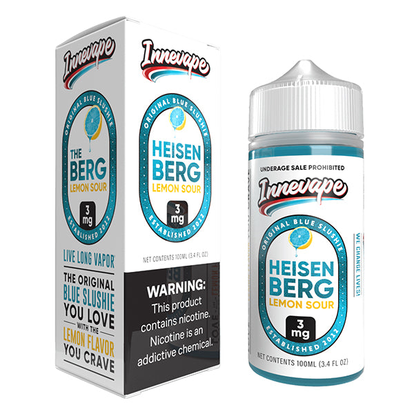 Heisenberg Lemon Sour by Innevape TFN Series E-Liquid 100mL (Freebase) with packaging