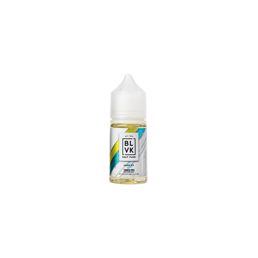 Nana Ice Banana Ice by BLVK TF-Nic Salt Series 30mL Bottle