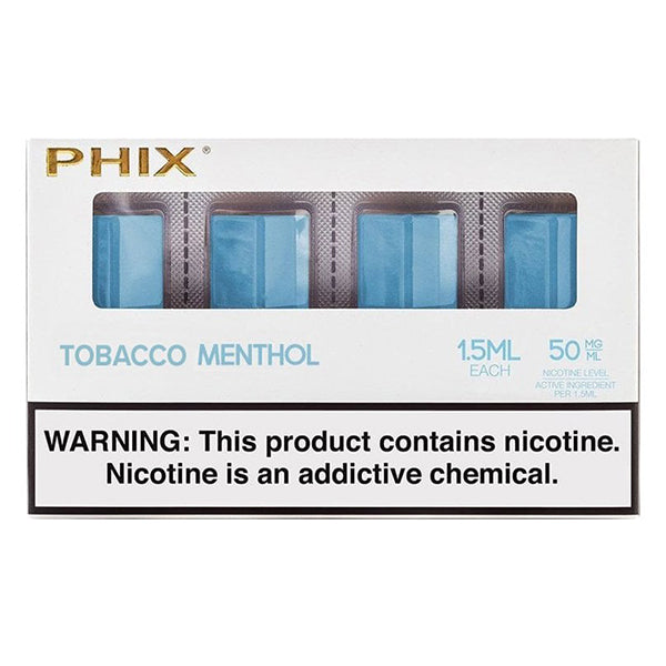 PHIX Pods 4-Pack Tobacco Menthol