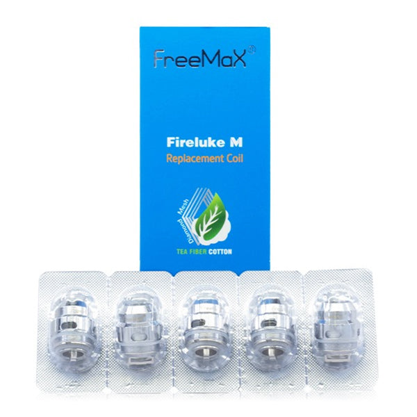 FreeMax TX Replacement Coils Fireluke 2 Tank Pack of 5 - Nx2 Mesh 0.5ohm with packaging