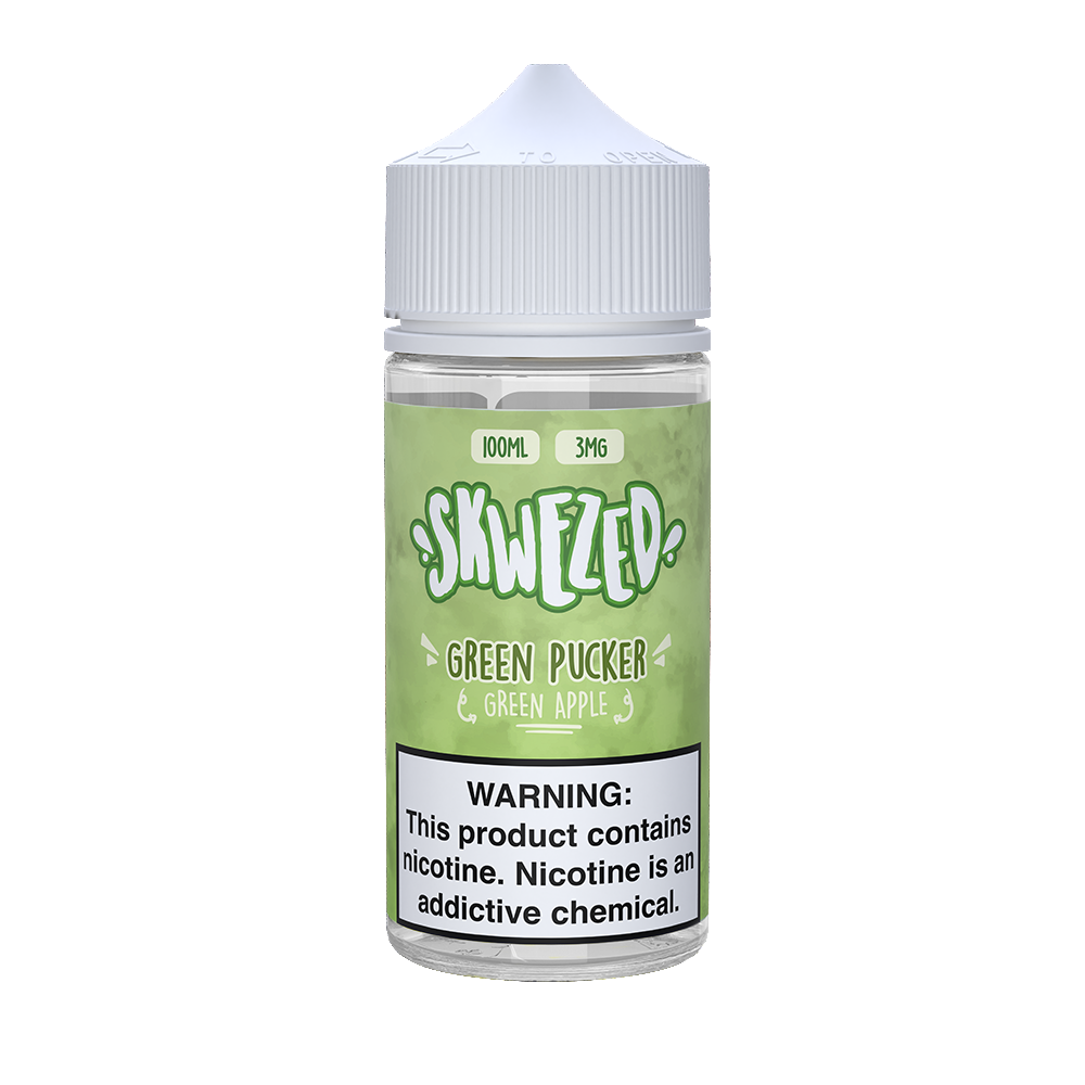 Green Pucker (Green Apple) by Skwezed Series 100mL Bottle Only