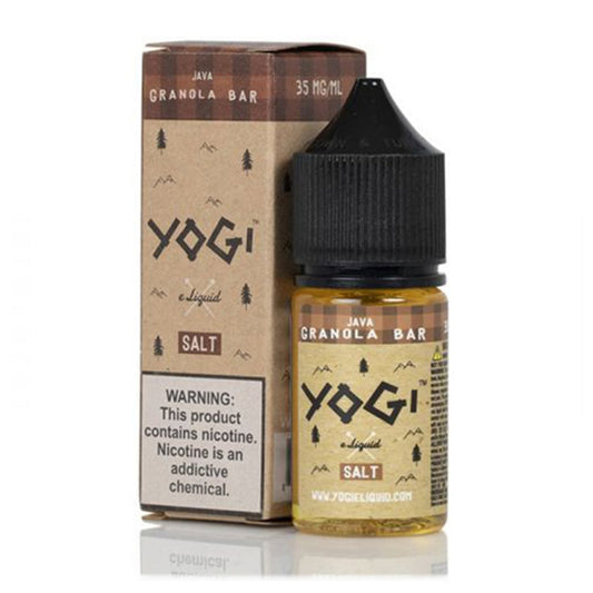 Java Granola Bar by Yogi Salt Original/Farms Series 30mL with Packaging