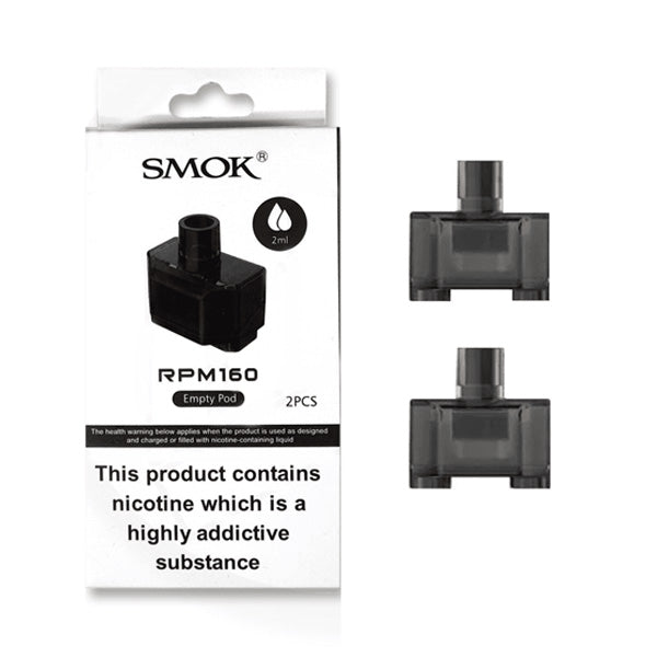 SMOK RPM160 Replacement Pods - Rpm160 Coil Compatible 2pcs with packaging