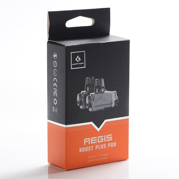 GeekVape Aegis Boost Plus Replacement Pods 5.5ml packaging