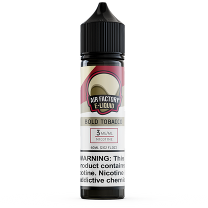 Bold Tobacco by Air Factory E-Juice 60mL Bottle