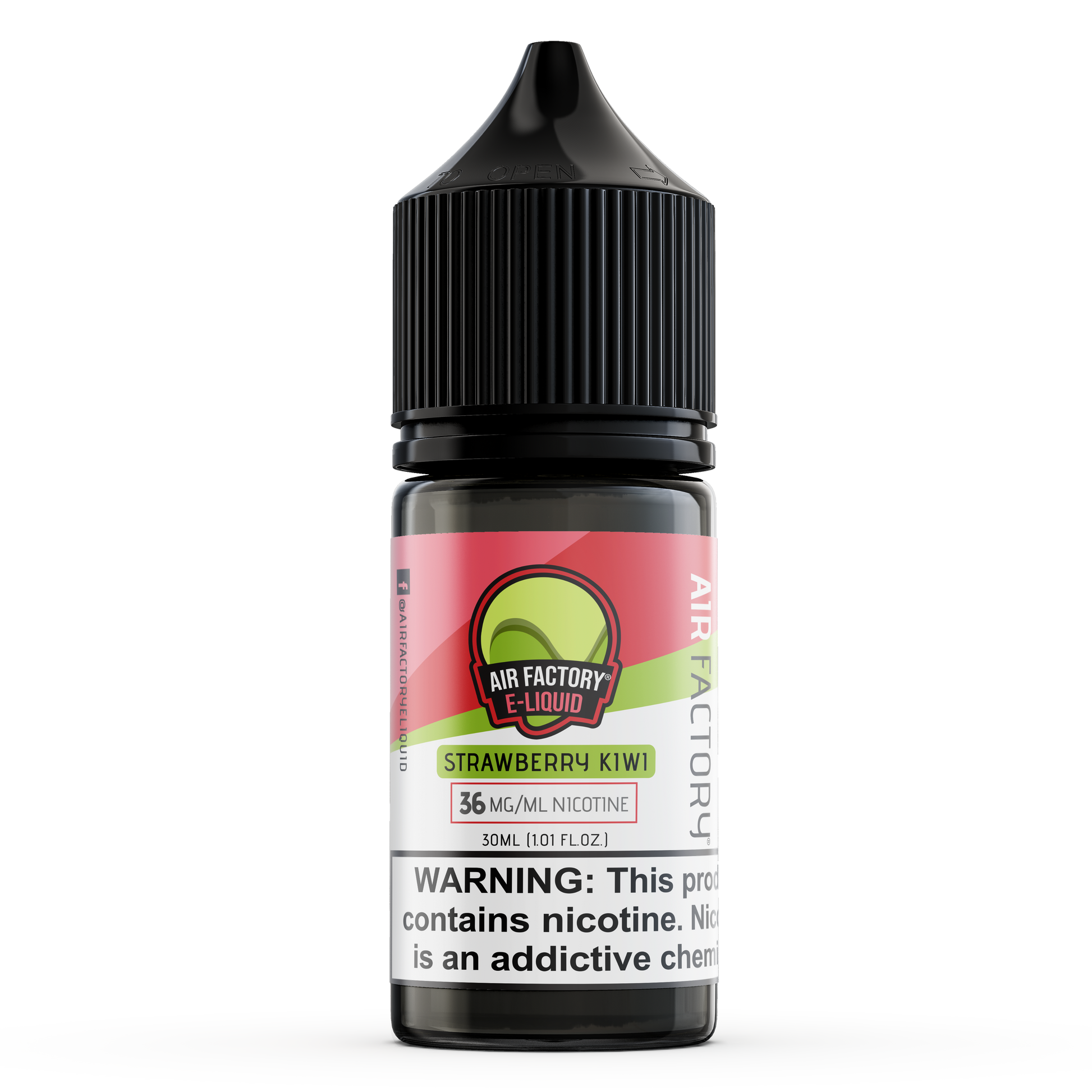 Strawberry Kiwi by Air Factory Salt E-Juice 30mL Bottle