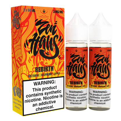 Rebirth by Zen Haus Series 2x60mL with Packaging