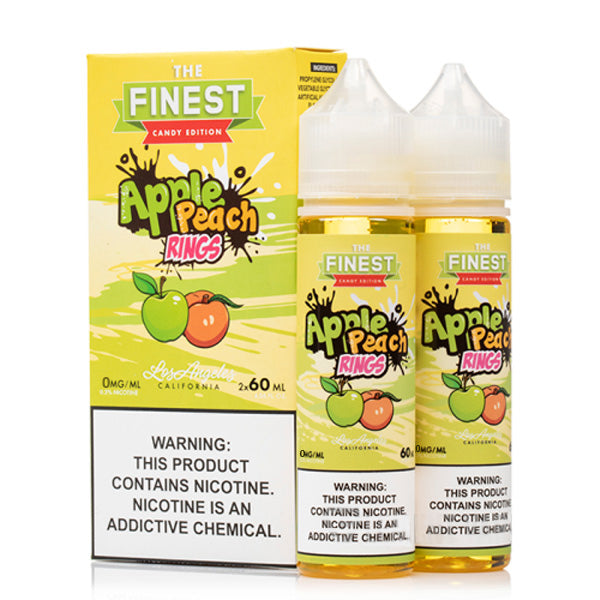 Apple Peach Sour by Finest Sweet & Sour Series 2x60mL with Packaging