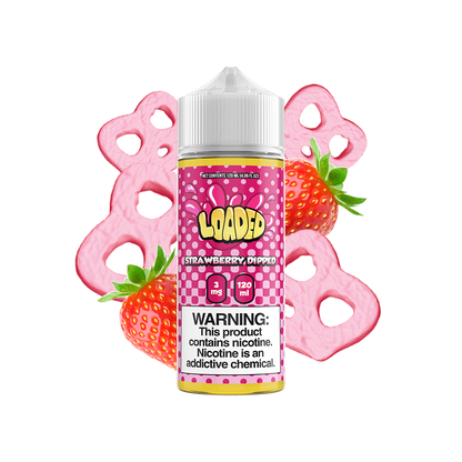 Strawberry Dipped by Loaded Series 120mL Bottle