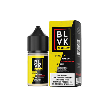 Mango Strawberry Ice by BLVK TF-Nic Salt Series 30mL with Packaging