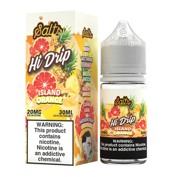 Island Orange by Hi-Drip Salts Series 2x15mL with Packaging