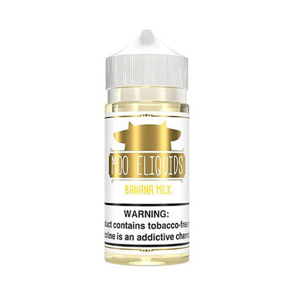 Banana Milk by Moo Tobacco-Free Nicotine Series 100mL Bottle