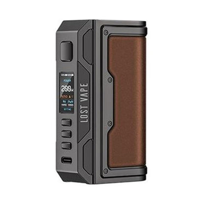 Lost Vape Thelema Quest 200W Mod Gunmetal Leather	