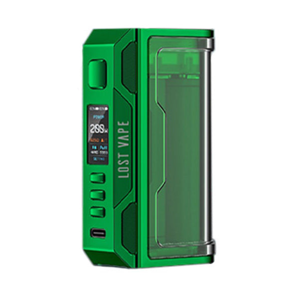 Lost Vape Thelema Quest 200W Mod Green Clear	