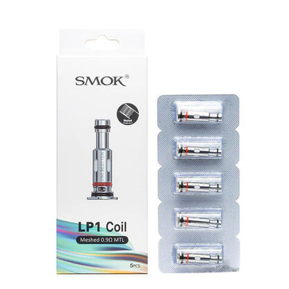 SMOK LP1 Coils 0.9ohm 5-Pack with packaging