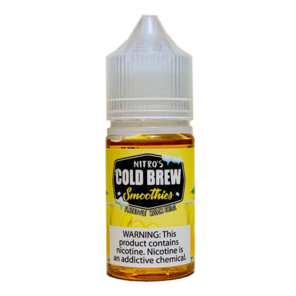 Pineapple Melon Swirl by Nitro’s Cold Brew Salt Series 30mL Bottle