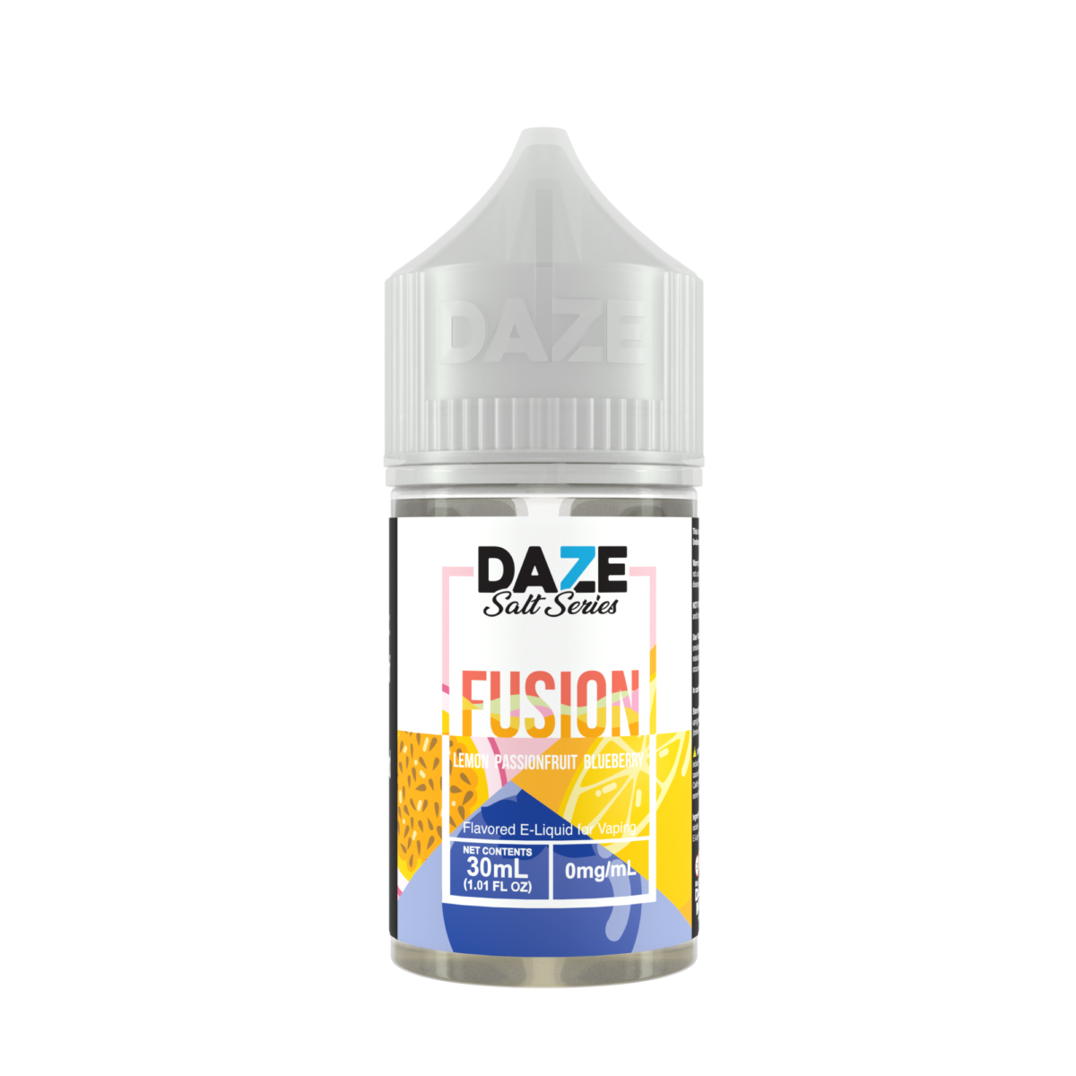 Lemon Passionfruit Blueberry by 7Daze Fusion Salt 30mL  Bottle