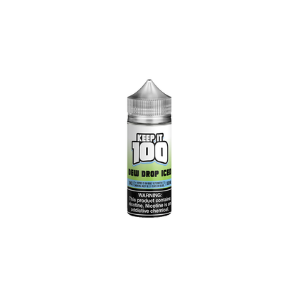Dew Drop Iced by Keep It 100 Tobacco-Free Nicotine Series 100mL Bottle