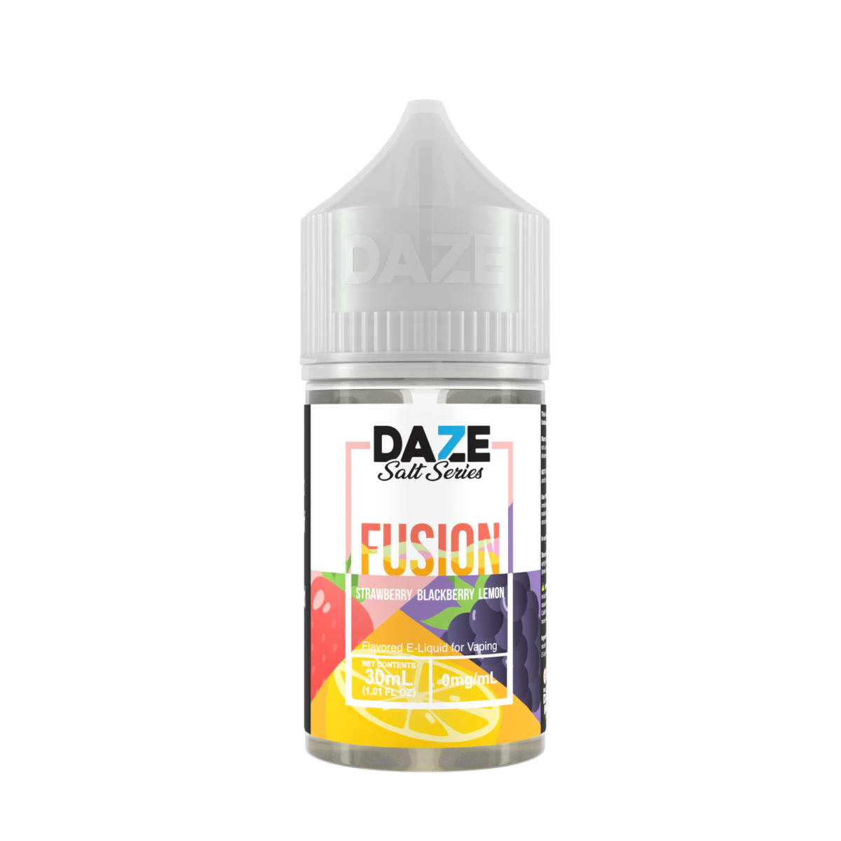 Strawberry Blackberry Lemon by 7Daze Fusion Salt 30mL  Bottle