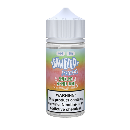 Frozen Sparkling Summer Rush (Watermelon White Grape Ice) by Skwezed Series 100mL Bottle Only