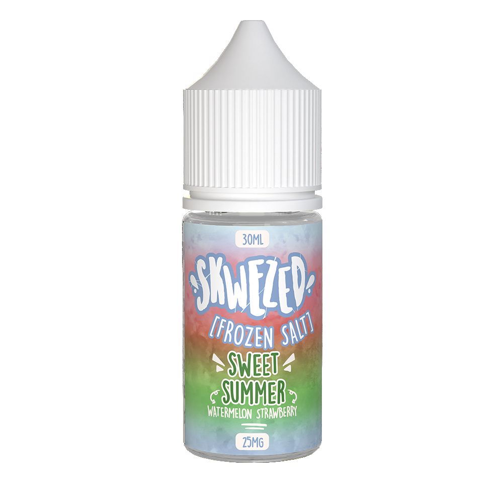 Frozen Sweet Summer (Watermelon Strawberry Ice) by Skwezed Salt Series 30ml bottle