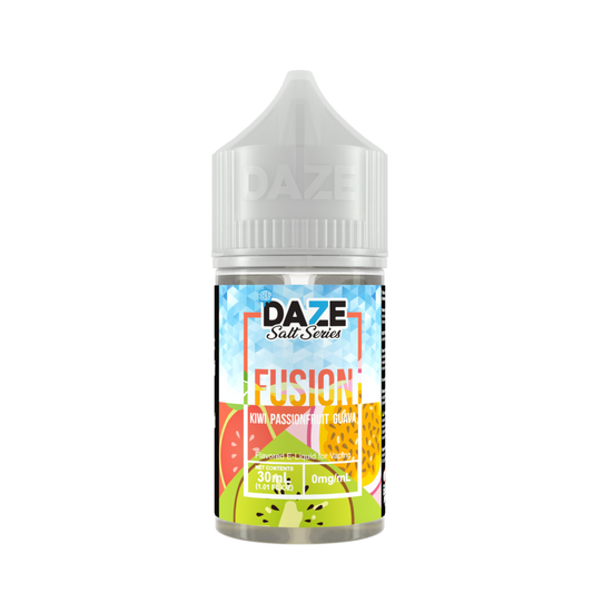 Kiwi Passion Guava Iced by 7Daze Fusion Salt 30mL Bottle