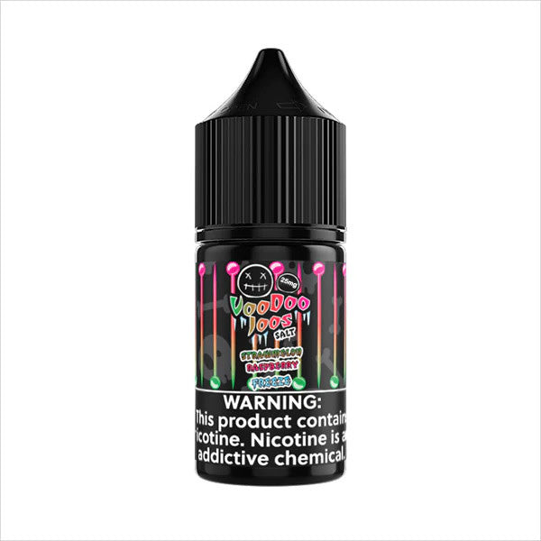 Strawmelon Raspberry Freeze by Voodoo Joos Salts 30mL Bottle