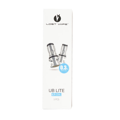 Lost Vape UB Lite Coils 0.3ohm 5-Pack with packaging 