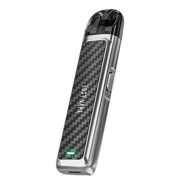 Lost Vape Ursa S Pod Kit 800mAh Silver Carbon Fiber	