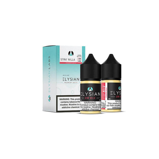 Stra Nilla by Elysian Salt Series E-Liquid 60mL (Salt Nic) – 30mL 2-Pack with packaging