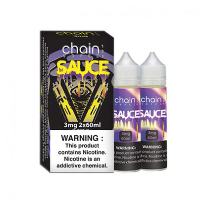 Sauce by Chain Vapez 120mL (2x60mL)  with Packaging