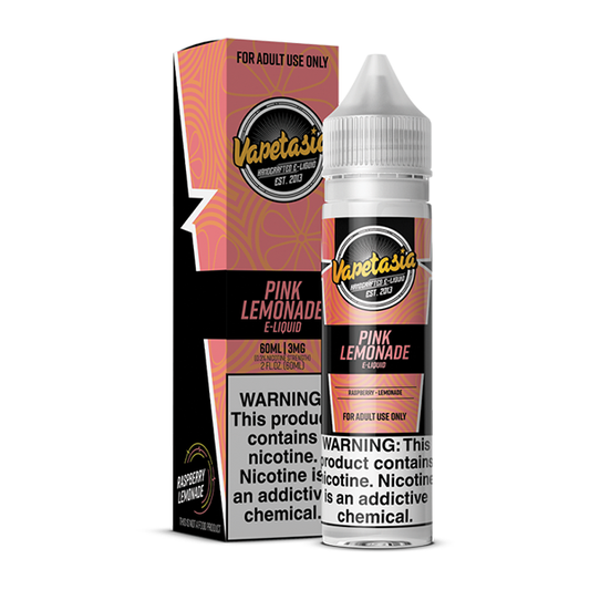 Pink Lemonade by Vapetasia 60mL Series with Packaging