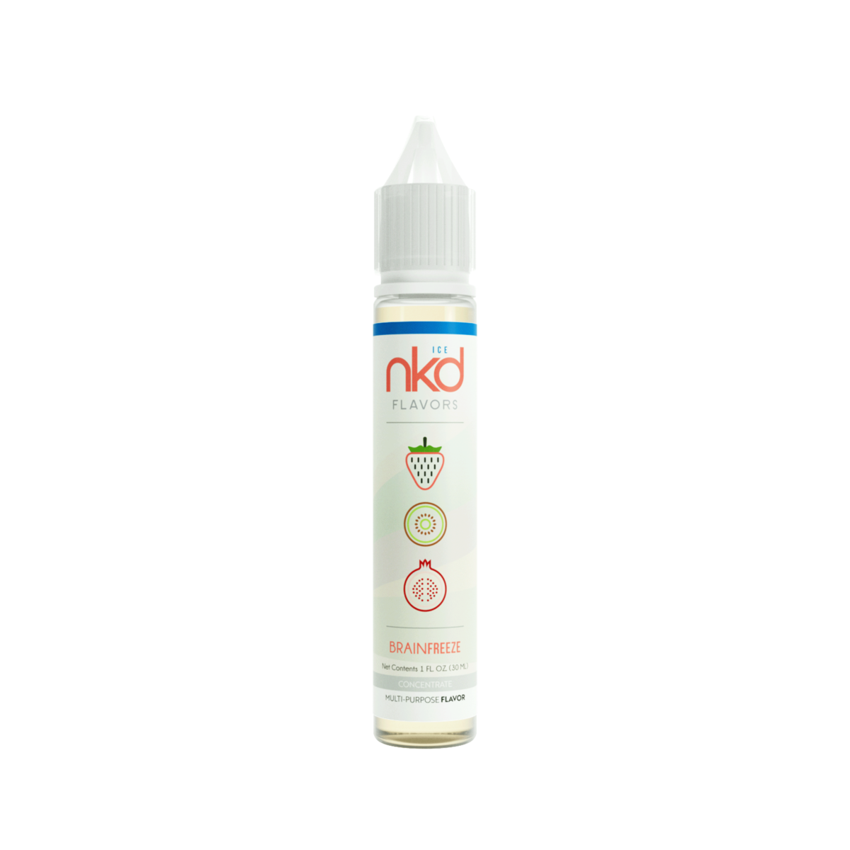 NKD Flavor Concentrate 30mL Bottle Brain Freeze Ice