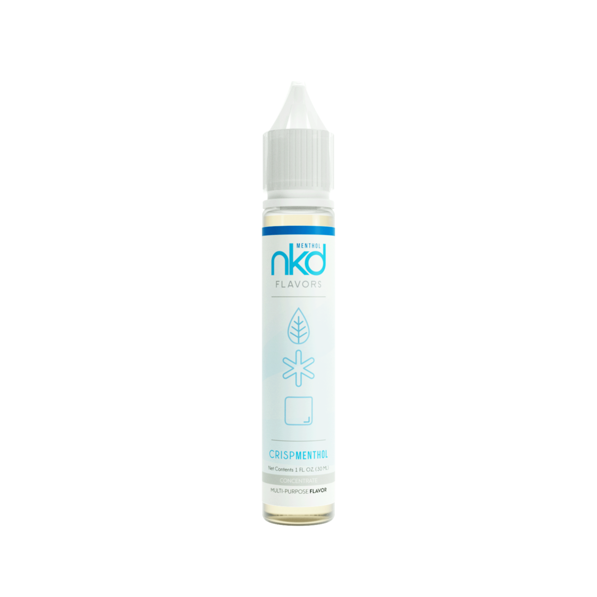 NKD Flavor Concentrate 30mL Bottle Crisp Menthol