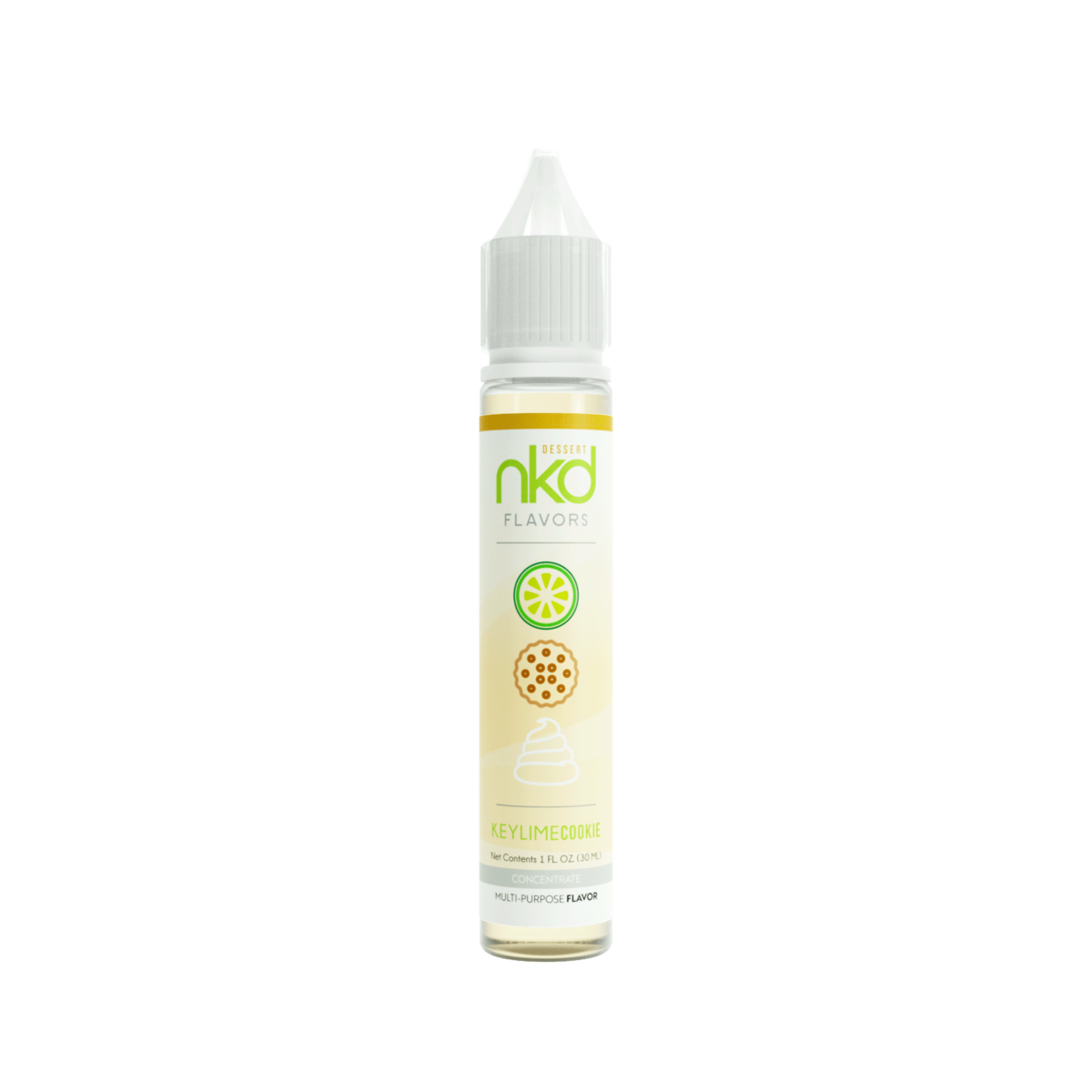 NKD Flavor Concentrate 30mL Bottle Key Lime Cookie