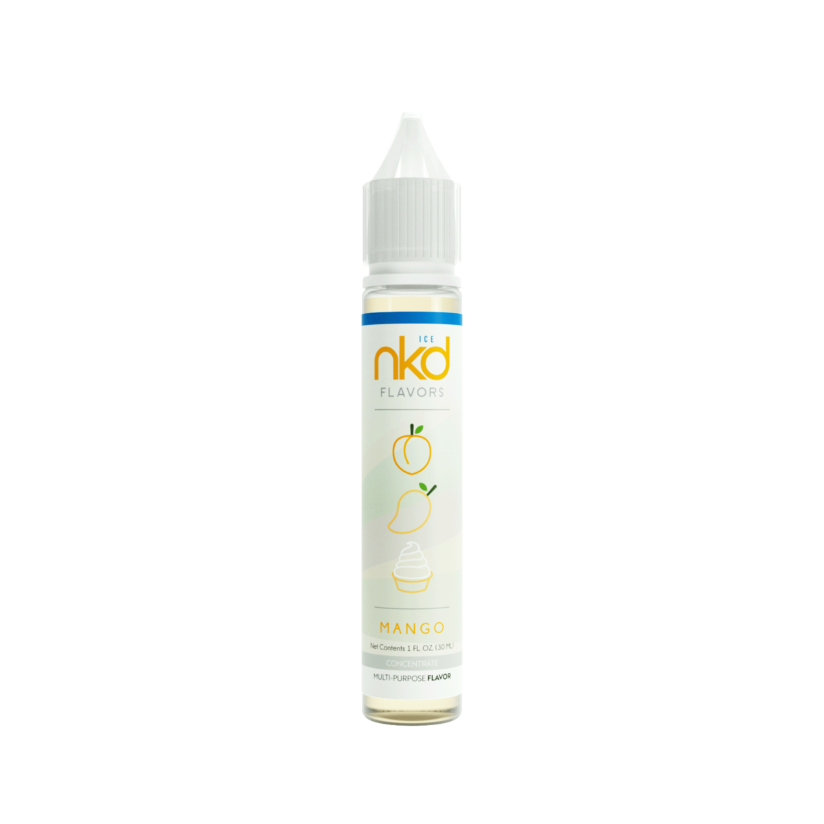 NKD Flavor Concentrate 30mL Bottle Mango Ice