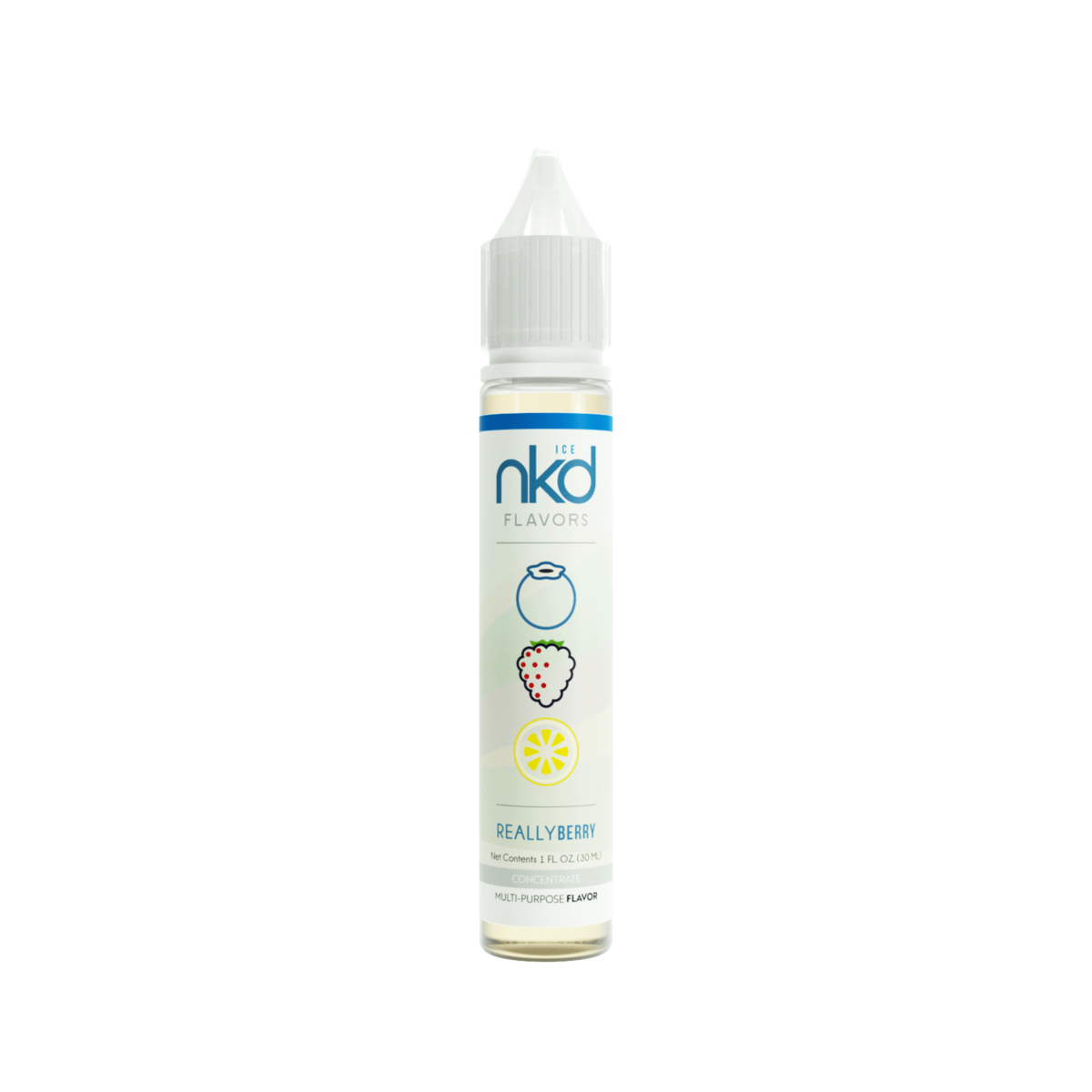 NKD Flavor Concentrate 30mL Bottle Really Berry Ice