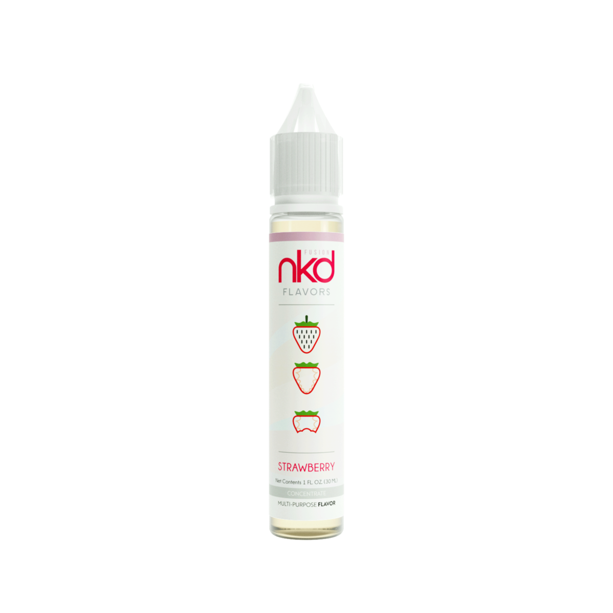 NKD Flavor Concentrate 30mL Bottle Strawberry Fusion